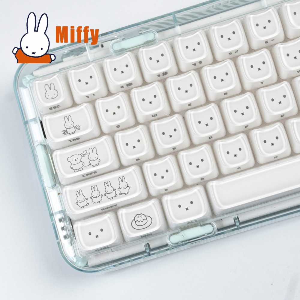 Pc Gaming Gratis - Urocze nakładki na klawisze Miffy, słodkie