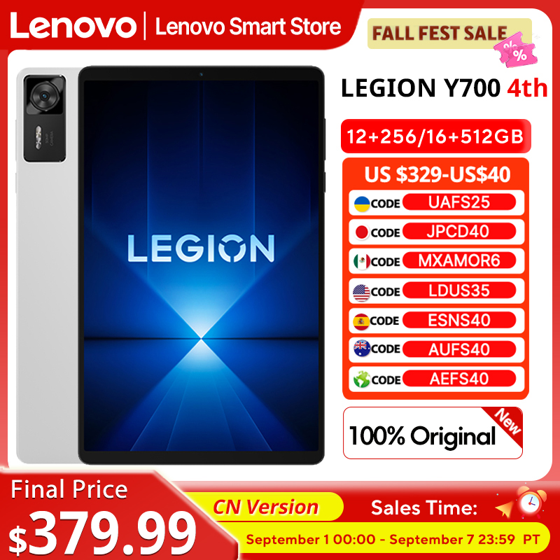 Pc Gaming Legion - Oryginalny tablet Lenovo Legion Y700 4.