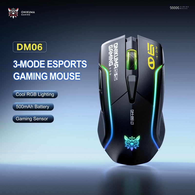 Pc Gaming Entry Level - Mysz gamingowa ONIKUMA DM06, 3 tryby