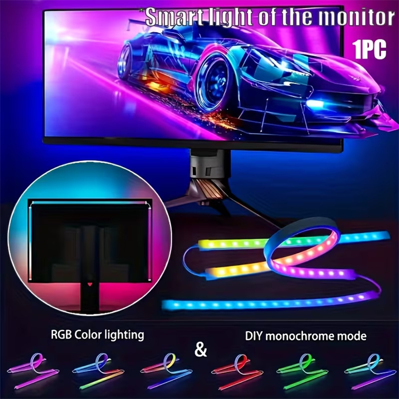 Pc Gaming Game - Taśma LED RGB do gier, podświetlenie