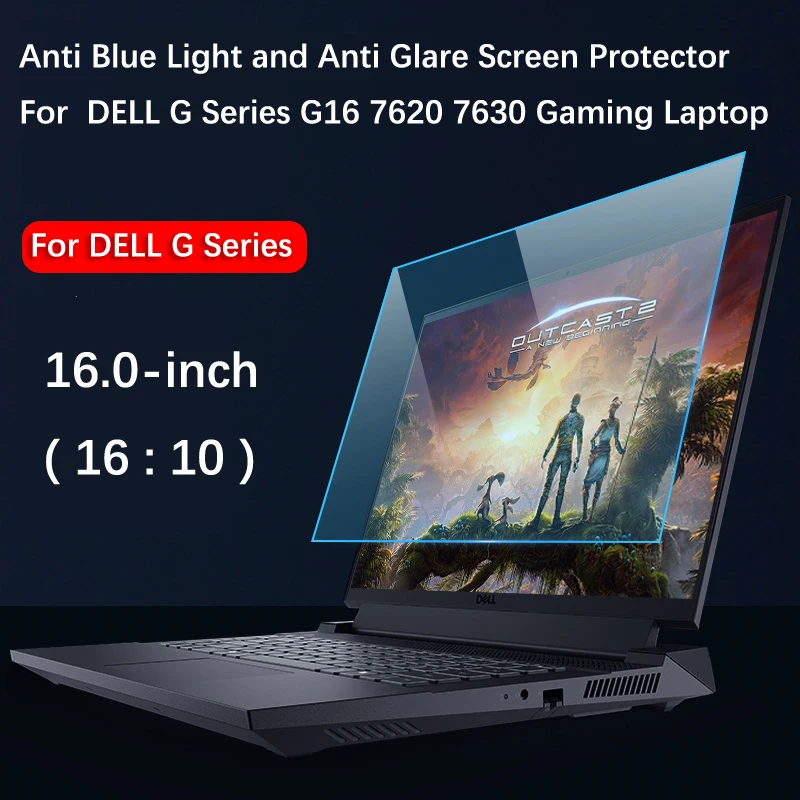 Pc Gaming Dell - 2x Folia Ochronna na Ekran z