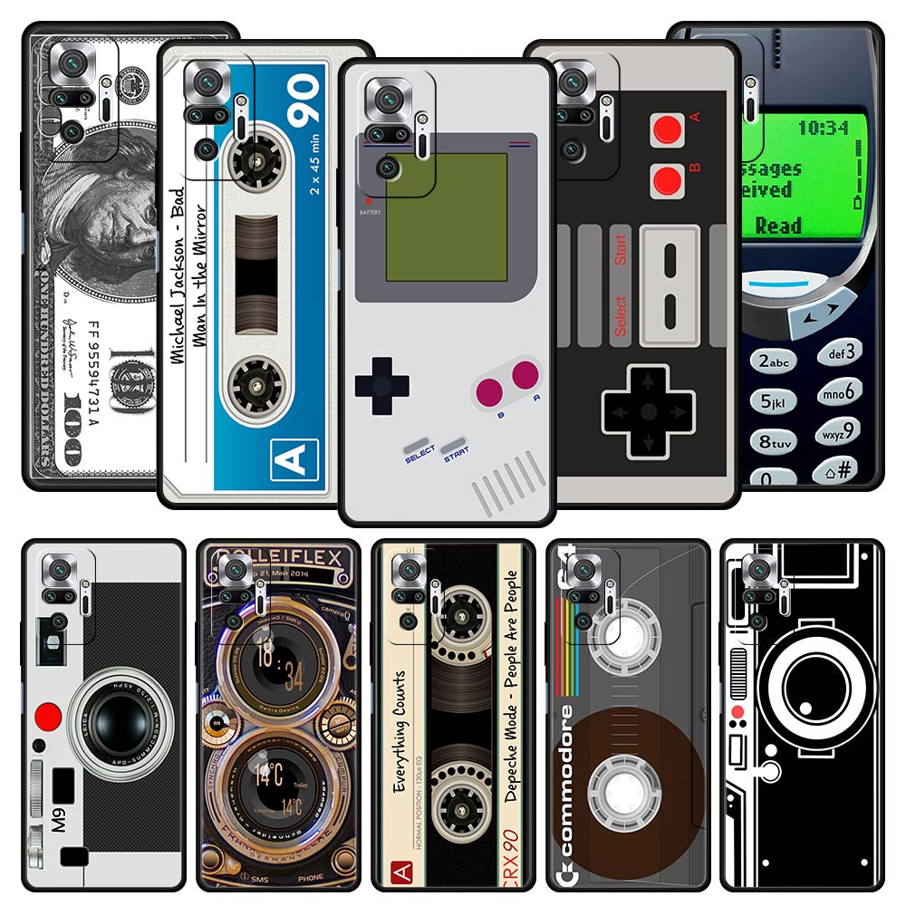 Pc Gaming Xiaomi - Vintage Tape Camera Gameboy Etui na
