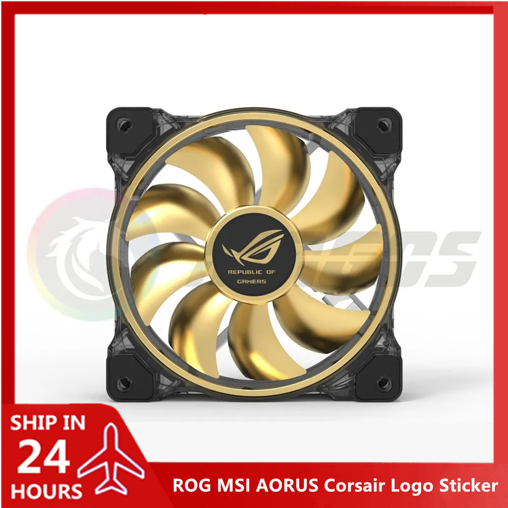 Pc Gaming Msi - PC Gamer Cabinet Fan Logo Naklejka