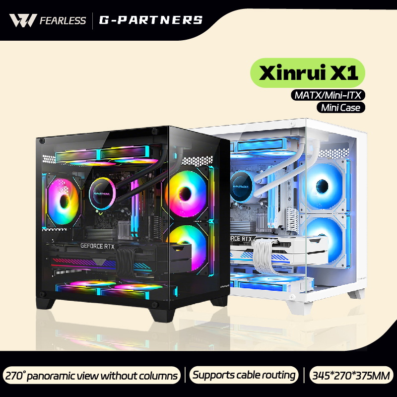 Pc Gaming Dell - Obudowa PC G-PARTNERS Xinrui X1 MATX