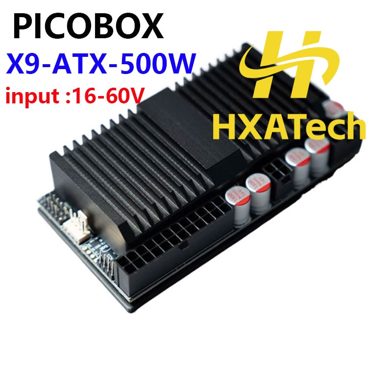 Atx Power Supply - PICOBOX X9-ATX-500W Zasilacz o dużej mocy