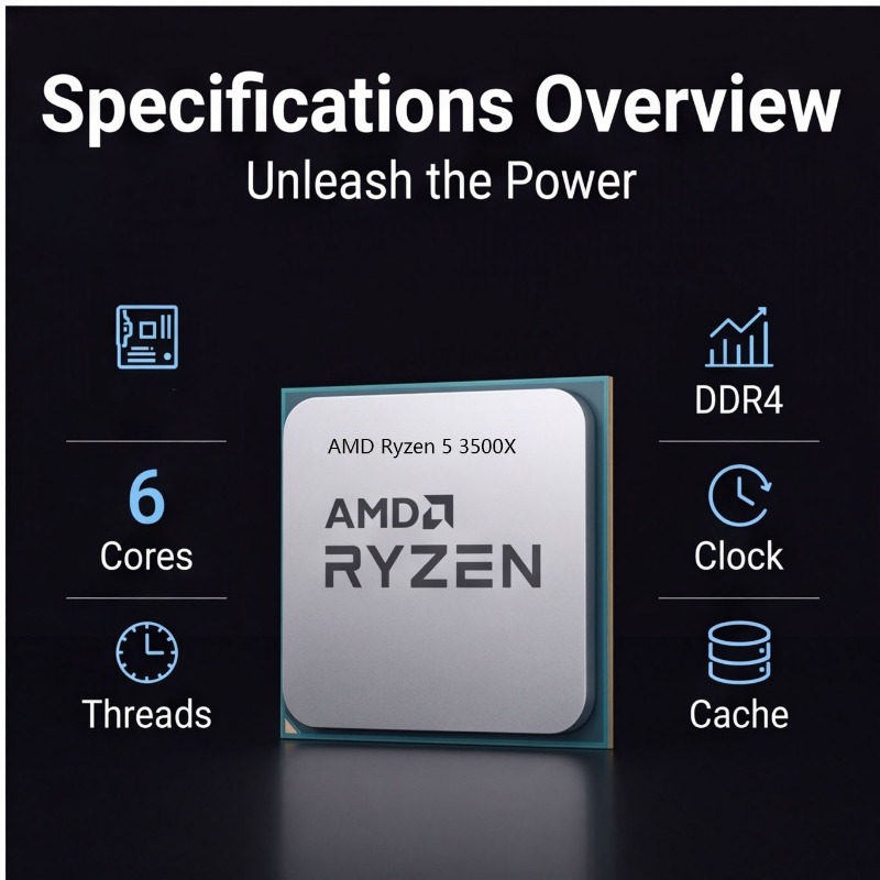 Procesor Ryzen 5 3500X 6-rdzen – Pc Gaming Gtx 1660 recenzja i cena