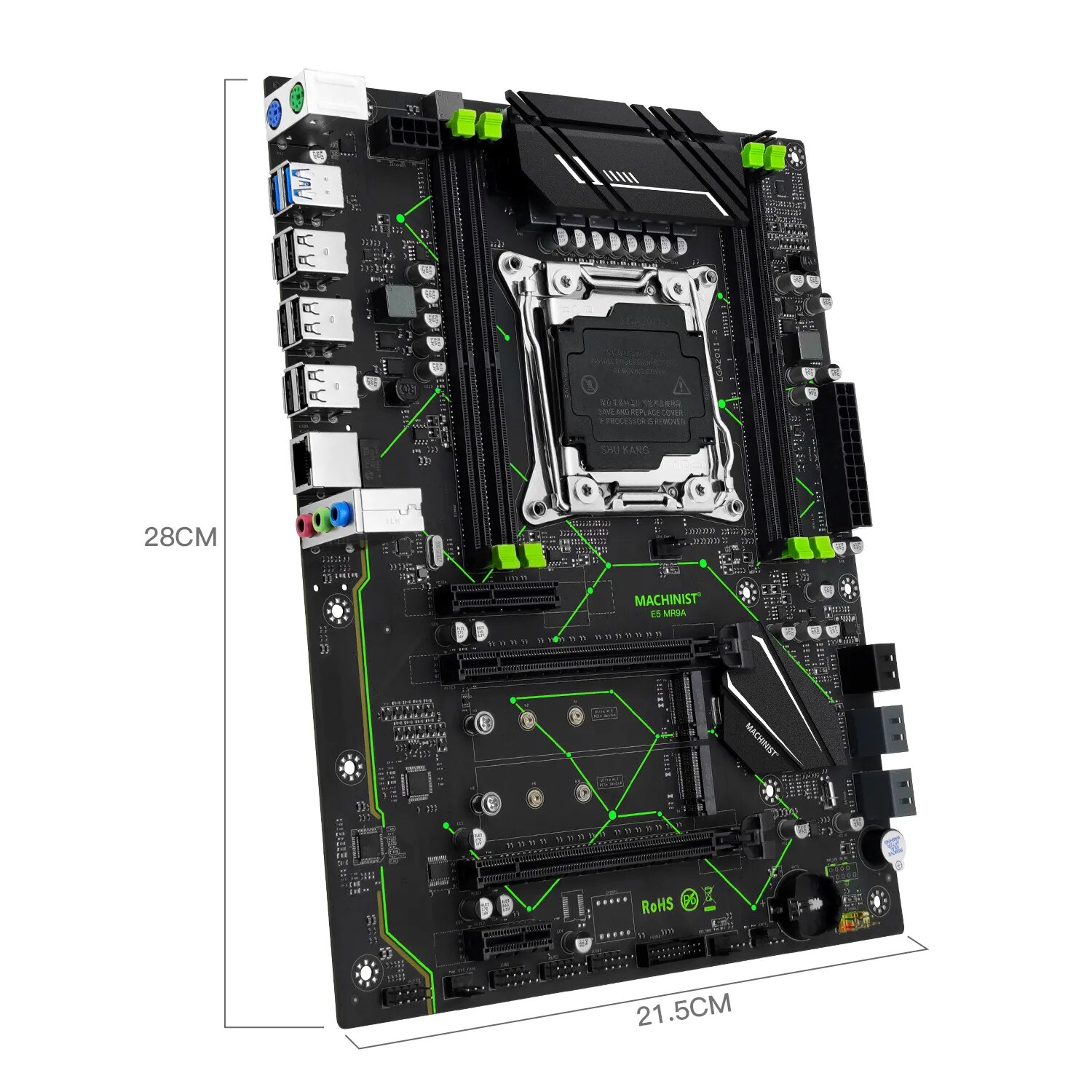 Płyta główna MACHINIST E5 MR9A – Pc Gaming Omen recenzja i cena