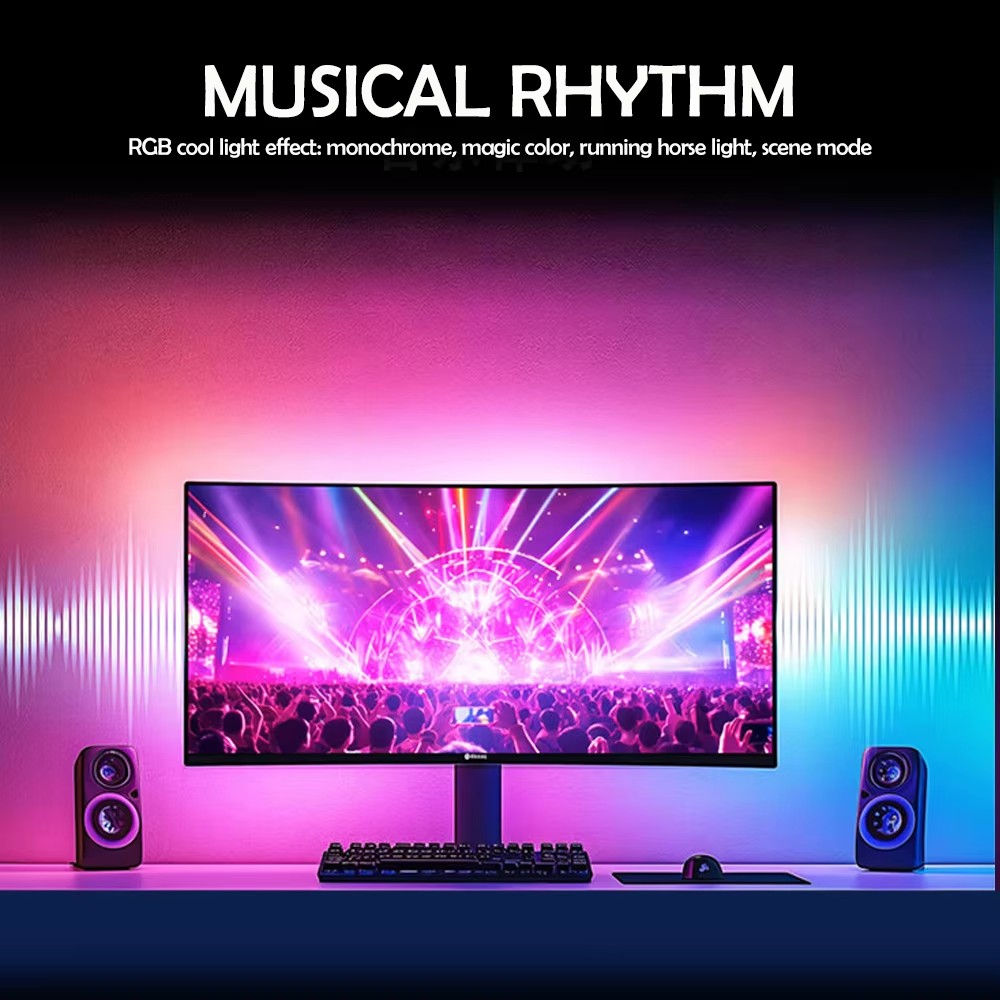 Taśma LED RGB do gier, podświe – Pc Gaming Game recenzja i cena