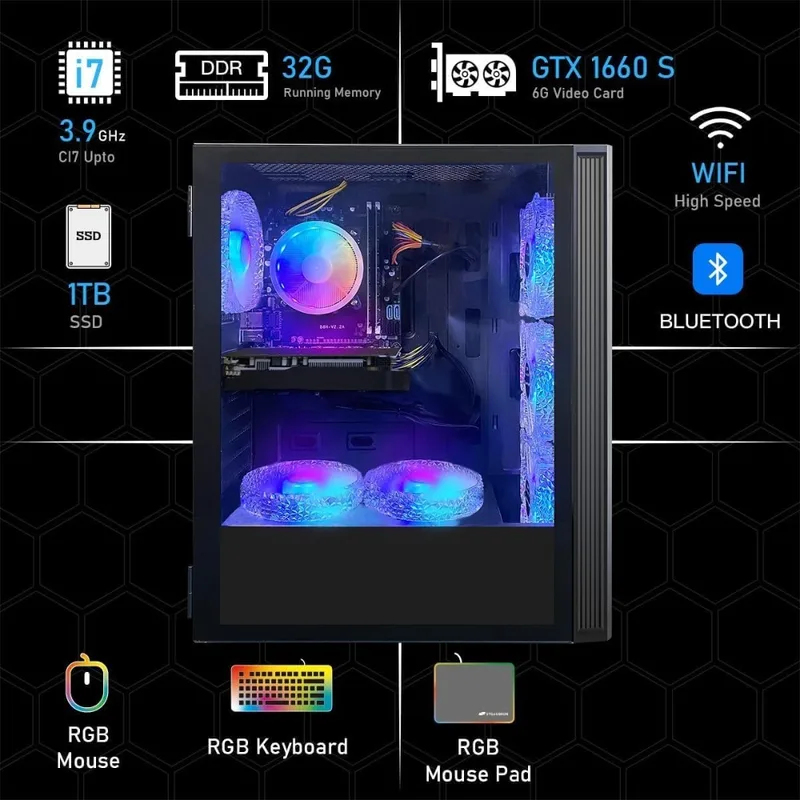 Komputer stacjonarny do gier,  – Pc Gaming Gtx 1660 recenzja i cena