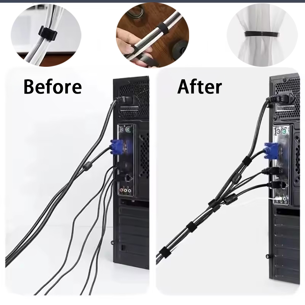 1 szt. Organizer kabli, taśma  – Cable Management Sleeve recenzja i cena
